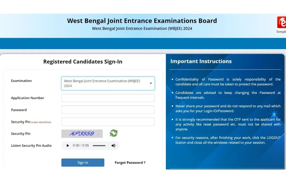 WBJEE Result 2024, Release Date, Download WBJEE